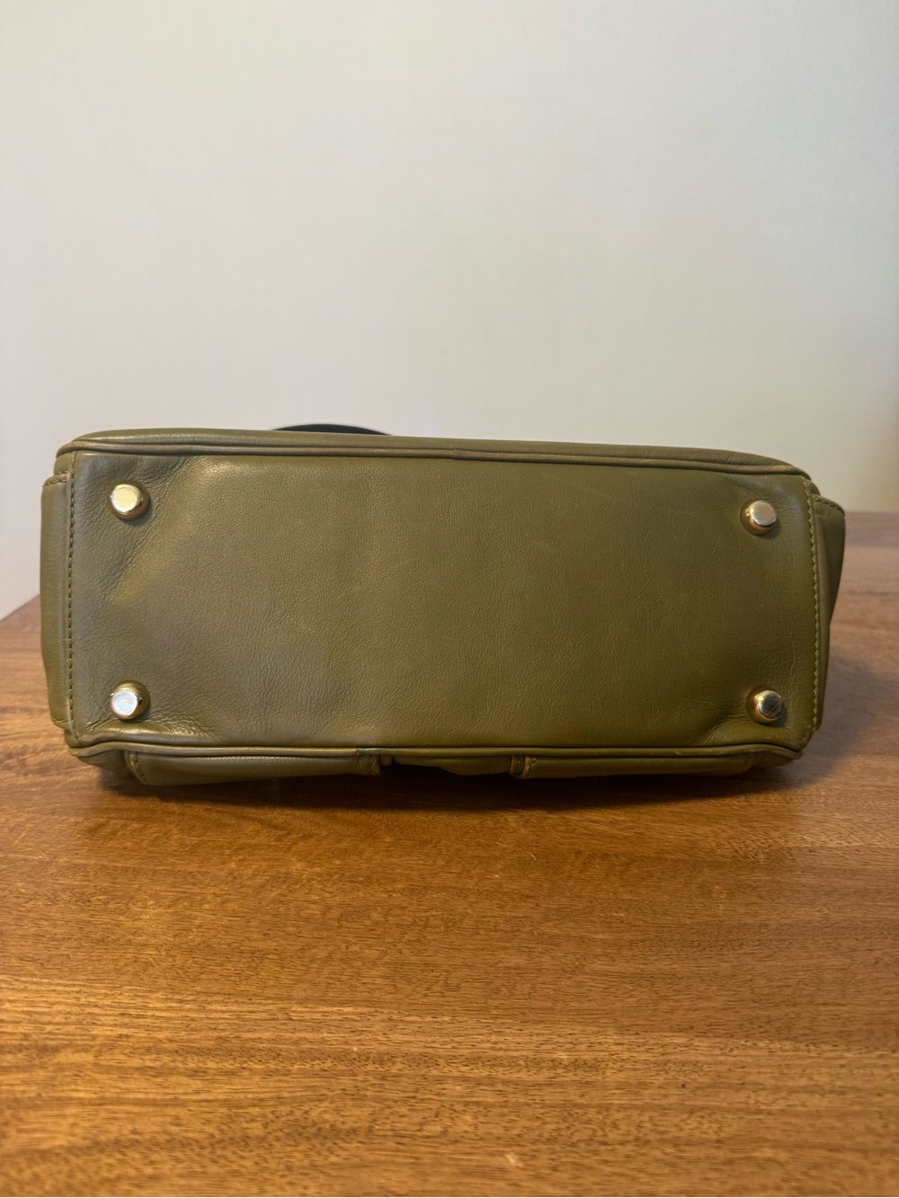 Vintage Marc Jacobs Large Olive Green Multipocket Shoulder Bag RARE - Picture 5 of 9